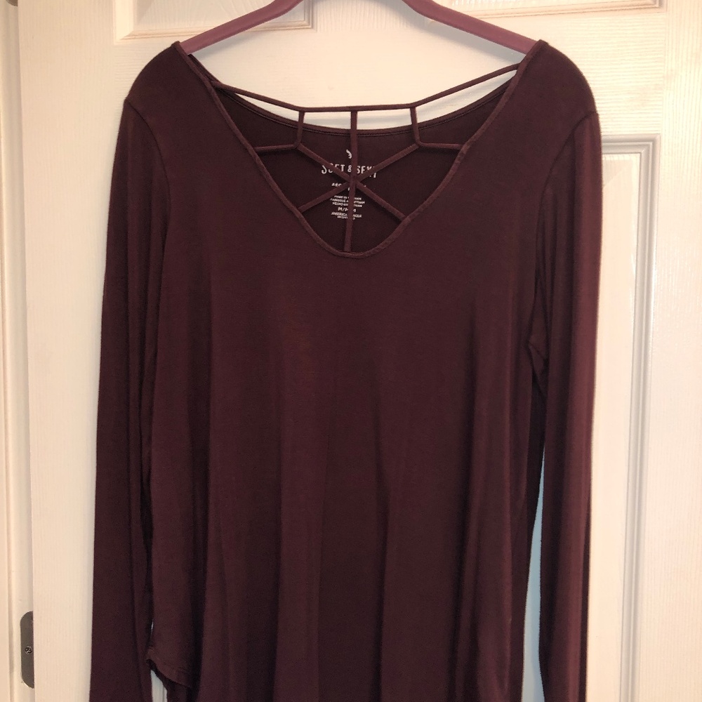 Dark Purple Long Sleeve